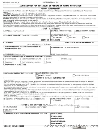 Fill Out Your DD 2870 Form